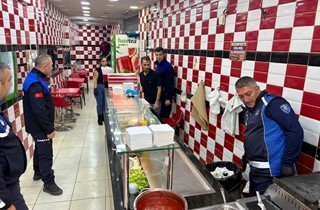 Gemlik’te Dönercilere Hijyen Denetimi